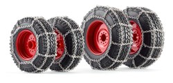Wiking 7391 - Set roues avec chaines pour Fendt