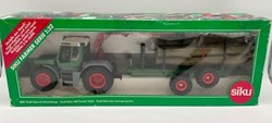 Siku 4054 - Tracteur Fendt Xylon + remorque porte grumes