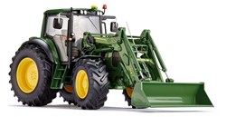 Wiking 7309 - Tracteur John Deere JD 7430 avec chargeur
