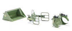 Wiking 7383 - Set 3 godets pour chargeur Fendt