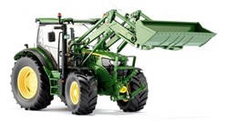 Wiking 7344 - Tracteur John Deere JD 6125R + chargeur