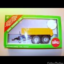 Siku 2552C - Remorque double essieux - X
