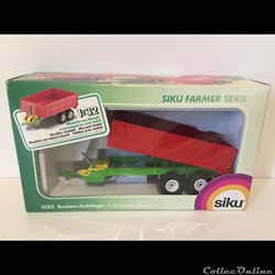 Siku 2552A - Remorque double essieux - X