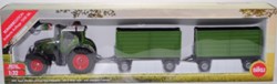 Siku 8519 - Set tracteur Fendt 722 Vario + 2 remorques SonderEdition