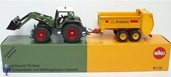 Siku WT030 - Tracteur Fendt Favorit 716 Vario + épandeur Veenhuis - NON