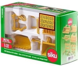 Siku 7070 - Set fourche télescopique jaune - X