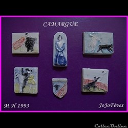 Fèves  en céramique.