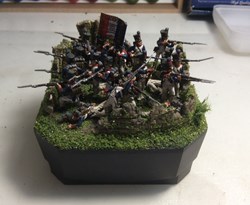 FIgurines 1/72 Le dernier carré