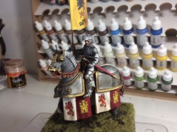 Figurine 54mm Chevalier XVème s.