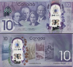 CANADA - PICK 112 a - 10 DOLLARS - 2017