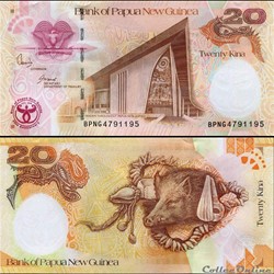 PAPOUASIE NOUVELLE GUINÉE - PICK 36 - 20 KINA - 2008