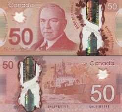 CANADA - PICK 109 a2 - 50 DOLLARS - 2015