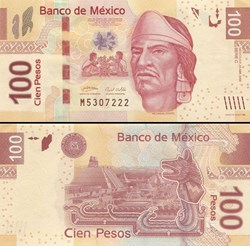MEXIQUE - PICK 124b5 - 100 PESOS - 2009