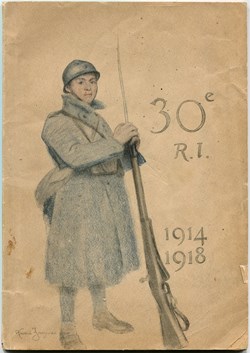 HISTORIQUE DU 30 ° RÉGIMENT D'INFANTERIE