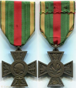 Croix du Combattant Volontaire 1914-1918