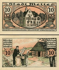 Melle 10 Pfennig