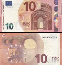 10 EUROS - SIGNATURE DRAGHI - PICK 21 V - ESPAGNE