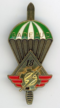 Insigne - 18° promo de l' ENTSOA d' Issoire de 1983 Adj GADEAUD Bomap