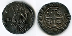 CHYPRE - Royaume de Chypre - HUGUES IV DE LUSIGNAN Gros