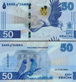 ZAMBIE - PICK 64 a - 50 KWACHA - 2024