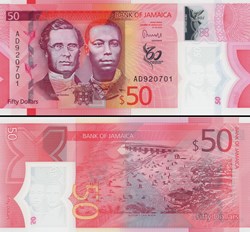 JAMAÏQUE - PICK 96 - 50 DOLLARS - 2022