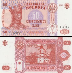 MOLDAVIE - PICK 014 f - 50 LEI - 2013