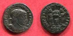 CONSTANTIN 1° - VICTORIAE LAETAE PRINC PERP// ESIS - RIC 53