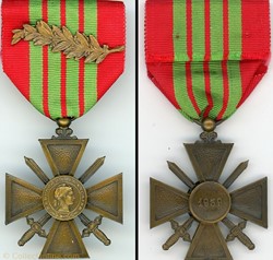 Croix de Guerre 1939