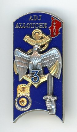 Insigne ENSOA - 156° Promotion Allouche Jean Louis