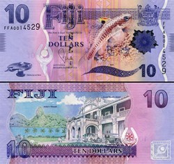 FIDJI - PICK 116 - 10 DOLLARS - 2012