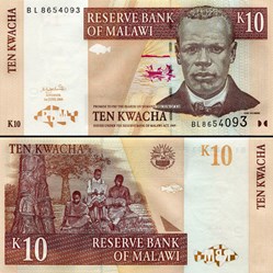 MALAWI - PICK 51 a - 10 KWACHA - 2004