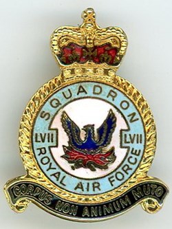 Insigne R.A.F - 57° Squadron (LVII°)
