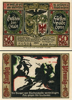 Fürstenwalde - 50 Pfennig