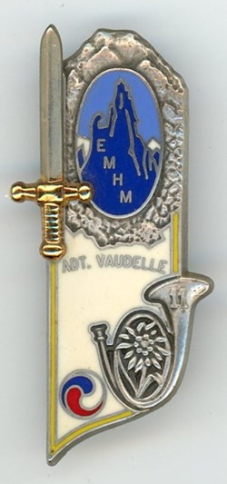 Insigne - promotion adjudant Vaudelle ( promotion EMHM )