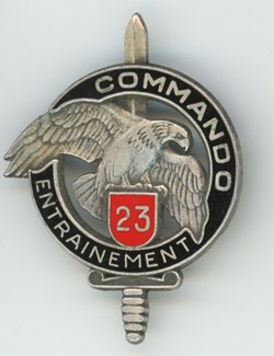 Insigne - Commando - N° 23 - Les Rousses