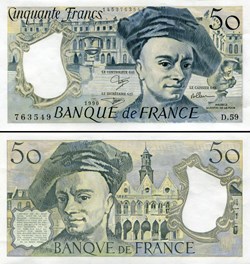 FRANCE - 50 FRANCS - 1990