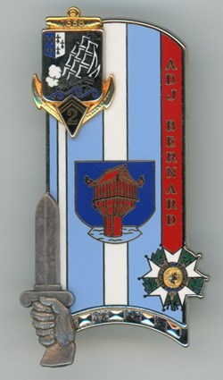 Insigne ENSOA - 183° Promotion Bernard Daniel