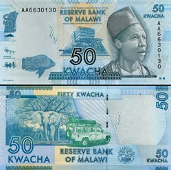 MALAWI - PICK 58 a - 50 KWACHA - 2012