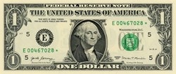E- 1$ Federal Reserve Notes - Small Size 2017 Series