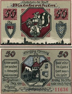 Mainbernheim 50 Pfennig