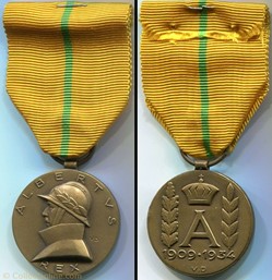 Médaille commémorative du Règne du Roi Albert Ier