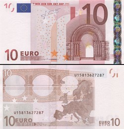 10 EUROS - SIGNATURE TRICHET - PICK 9 U - FRANCE