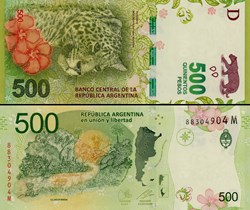 ARGENTINE - PICK 365c - 500 PESOS - 2019