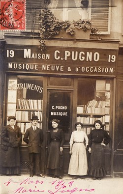 Paris - Magasin de Musique Pugno
