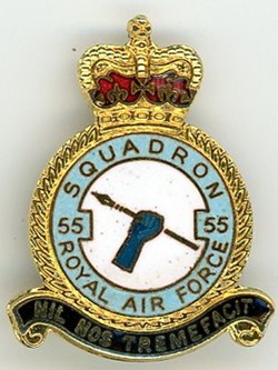 Insigne R.A.F - 55° Squadron