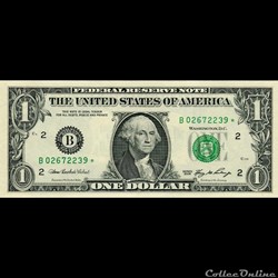 B- 1$ Federal Reserve Notes - Small Size 2006 Series
