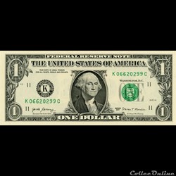 K- 1$ Federal Reserve Notes - Small Size 2017 Series