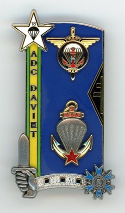 Insigne ENSOA - 332° Promotion Daviet Roger
