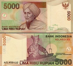INDONÉSIE - PICK 142 i - 5000 ROUPIES - 2009