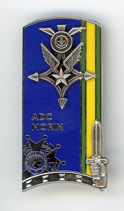 Insigne ENSOA - 207° Promotion Morin Raymond